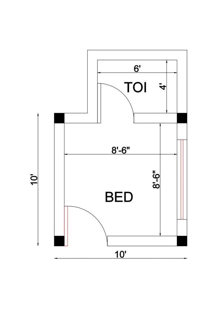 Sqft cost of building 1